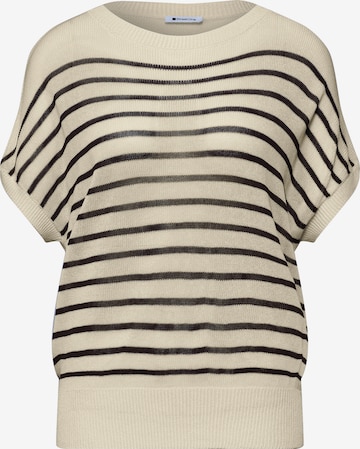 smėlio STREET ONE Megztinis: priekis