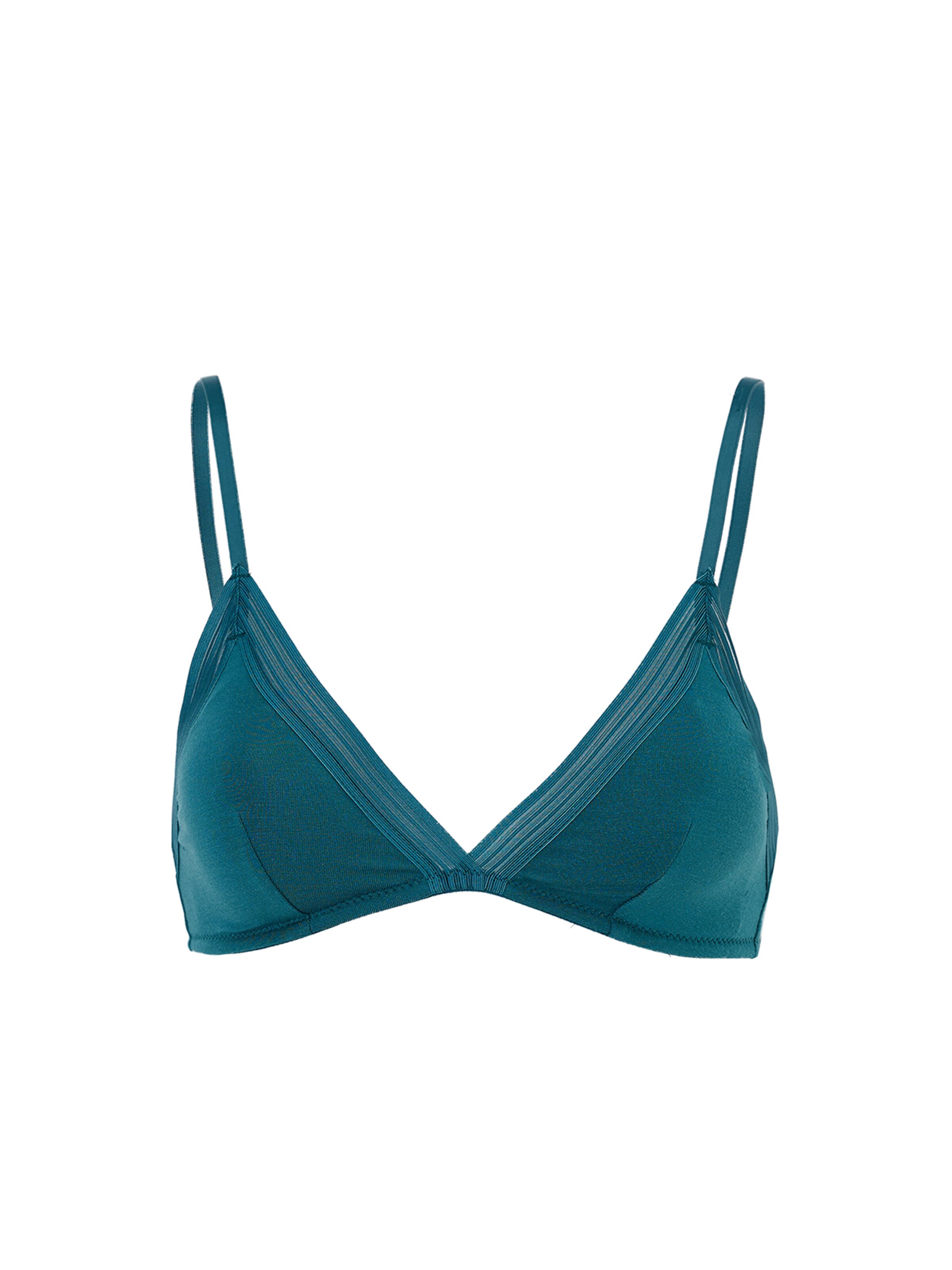 Dagi Triangel BH in Grün: Vorderseite