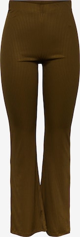 PIECES Trousers 'Toppy' in Green: front