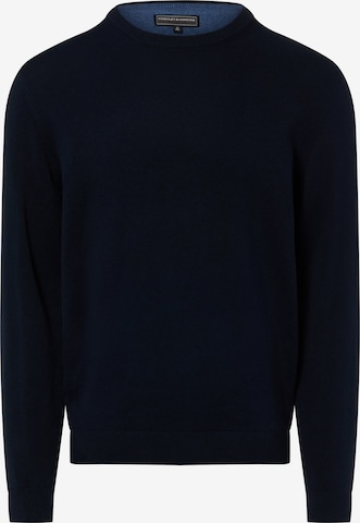Finshley & Harding Pullover in Blau: Vorderseite