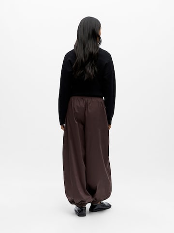 Baggy Pantalon 'OBJFIE' OBJECT en marron