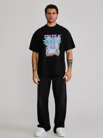 T-Shirt SikSilk en noir