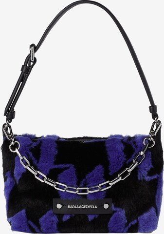 Karl Lagerfeld Shoulder bag in Blue: front