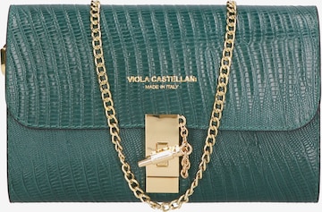 Viola Castellani Crossbody Bag in Green: front