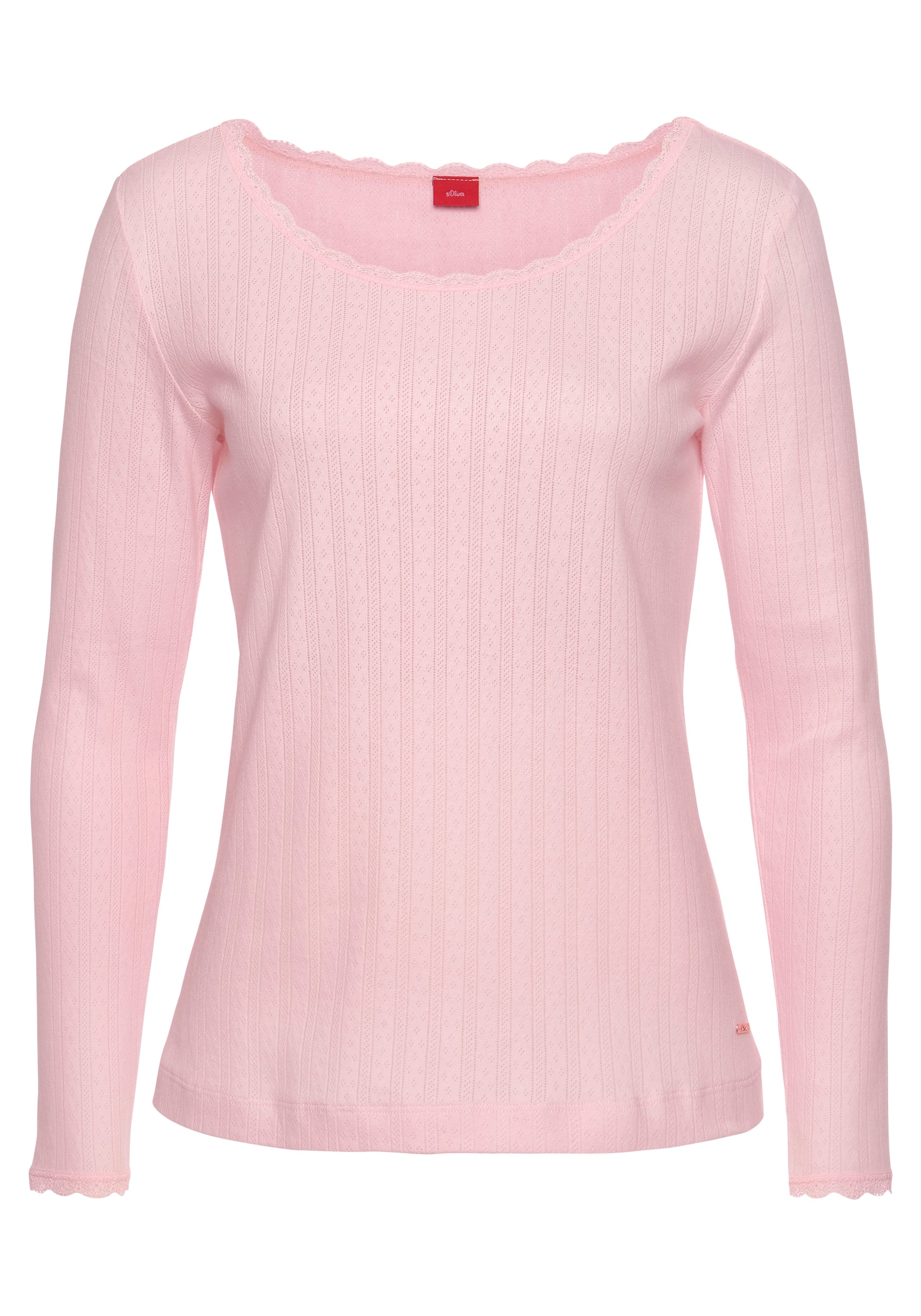 Camicia da notte di s.Oliver in rosa: frontale