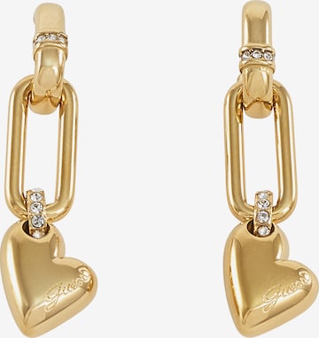 GUESS Earrings 'GOLDEN LOVE' in Gold: front