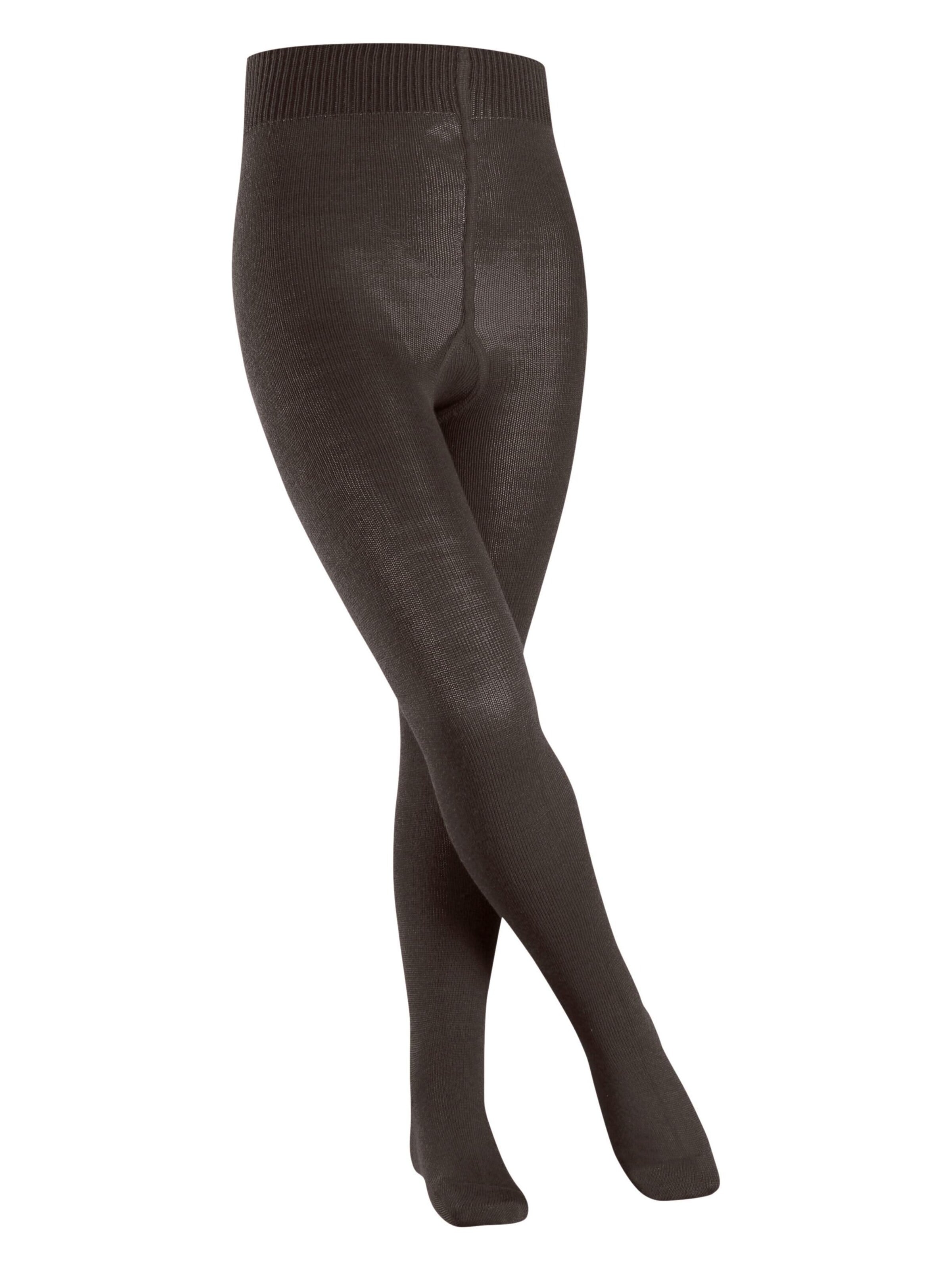 FALKE Tights 'Comfort Wool' in Brown: front