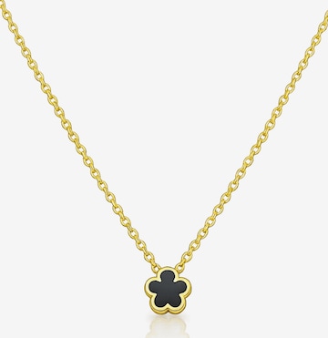 Pure Schmuck Kette 'Clover' in Gold: Vorderseite