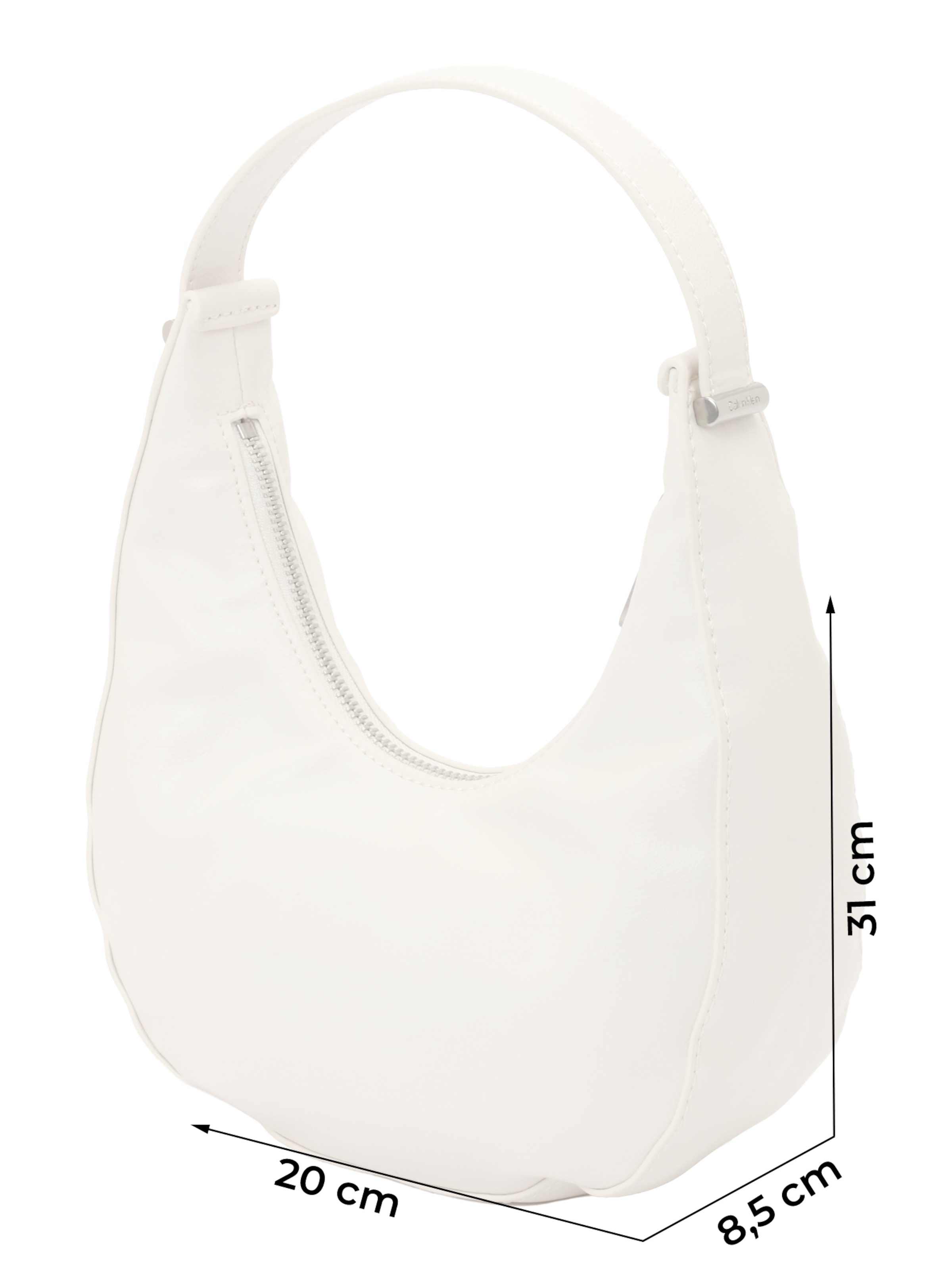 Calvin Klein Schultertasche in Weiß