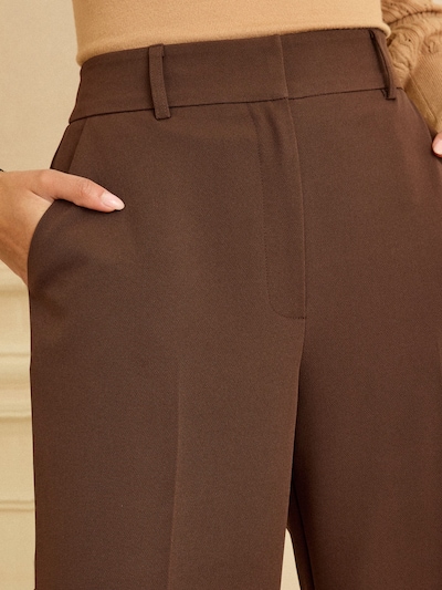 love & roses Hlače na rob | čokolada barva, Prikaz izdelka