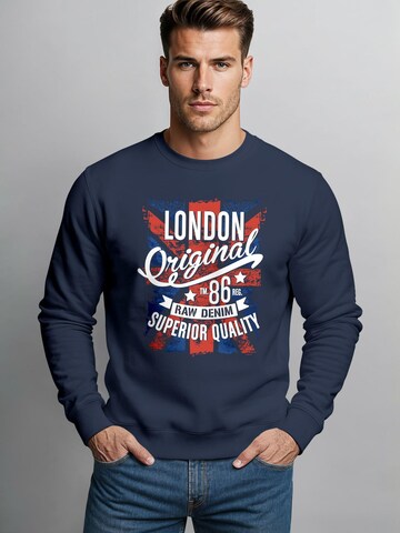 Neverless Sweatshirt 'Original'‌‌‌‌‌ in Blau