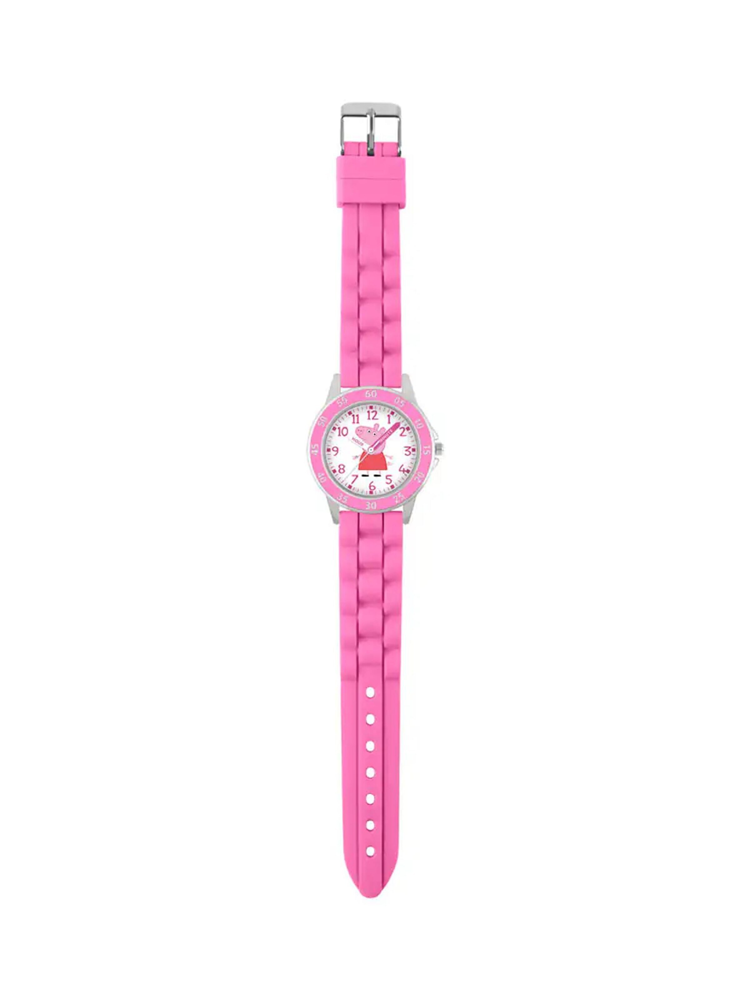 Montre 'Disney Peppa Pig Time Teacher' DISNEY en rose