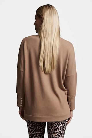 Cotton Candy Langarmshirt in Braun