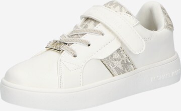 Sneaker 'Jem Maxine' di Michael Kors Kids in bianco: frontale