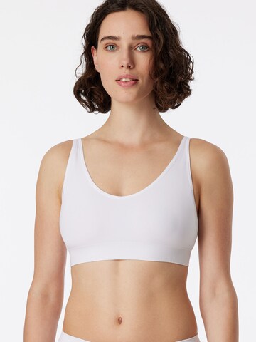 Bustier Soutien-gorge 'Classic Seamless' SCHIESSER en blanc : devant