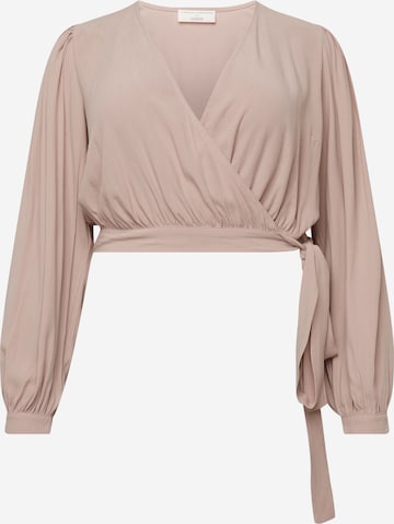 Guido Maria Kretschmer Curvy - Blusa 'Mai' en beige: frente