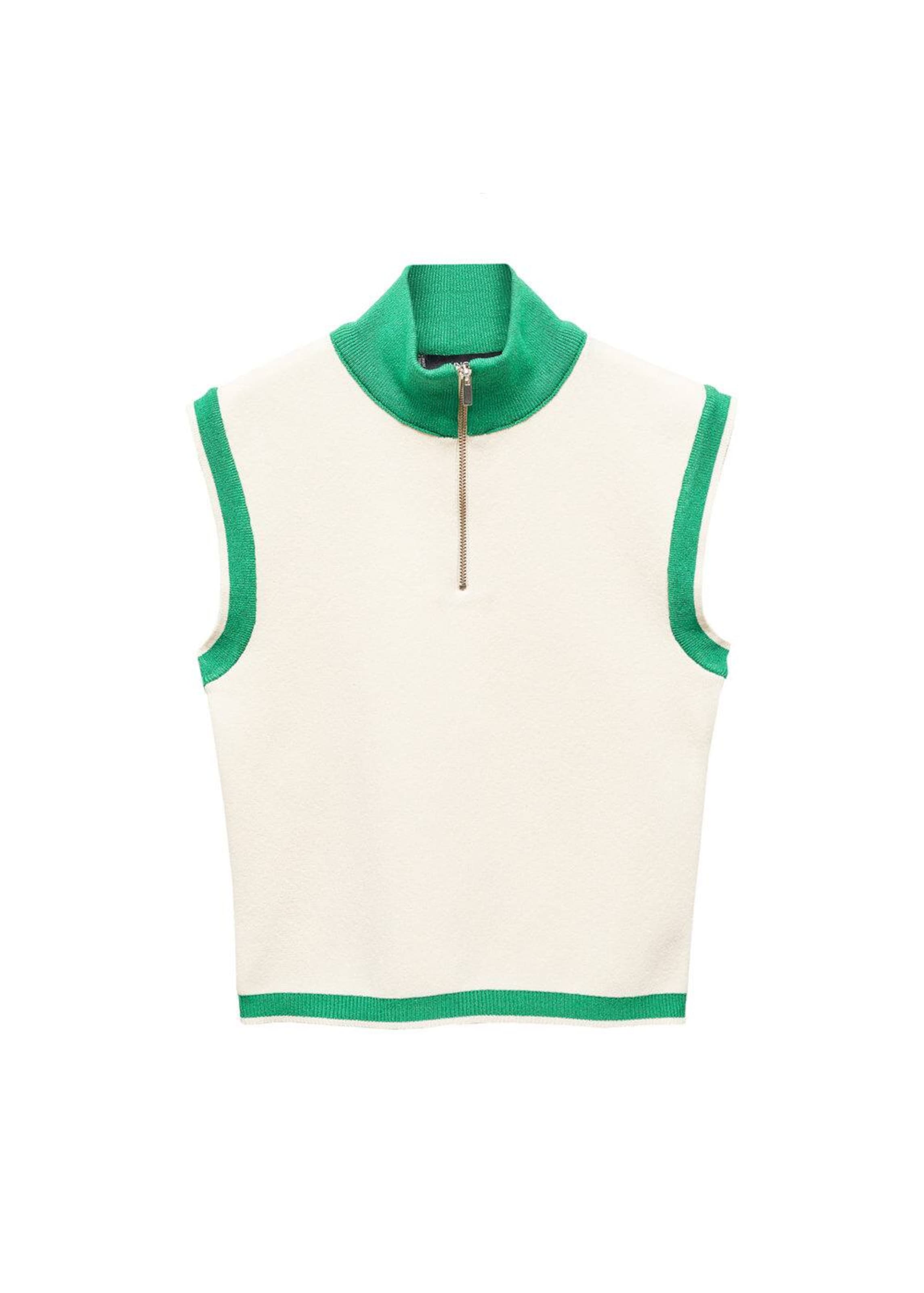 MANGO Pulóver 'Tomas' - bézs: elől