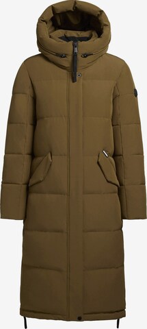 žalia khujo Žieminis paltas 'Riad': priekis
