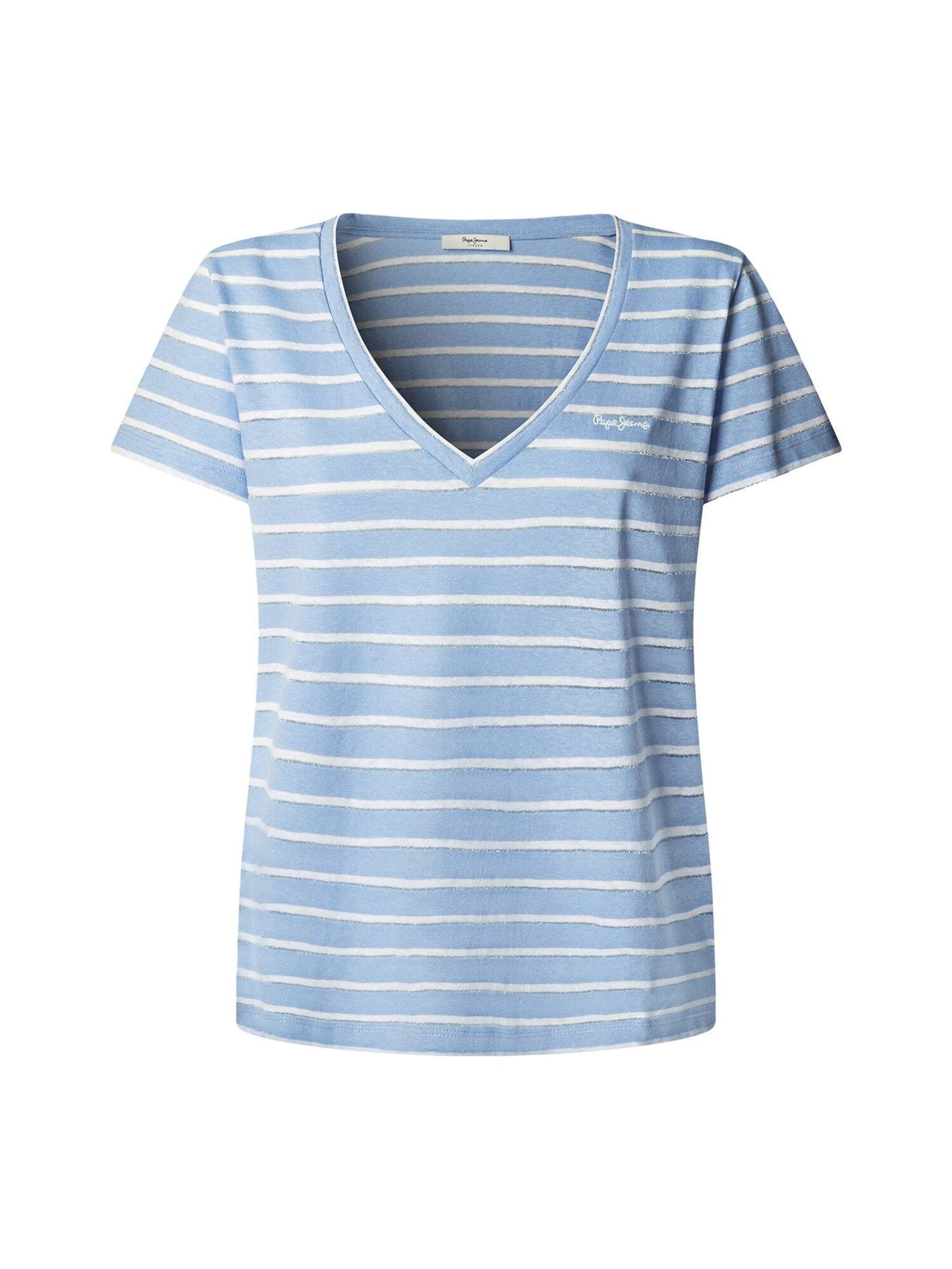 Maglietta 'Megan' di Pepe Jeans in blu: frontale