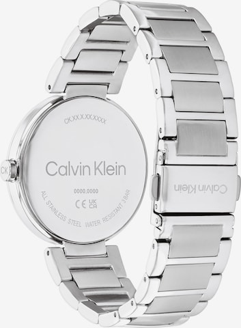 Calvin Klein Аналоговые часы в Серебристый