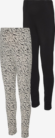 MAMALICIOUS Regular Leggings 'EMMA' in Black: front