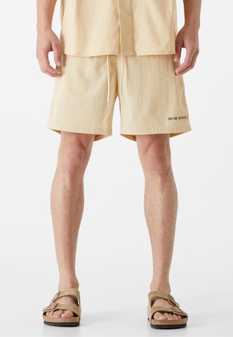 9N1M SENSE Swimming shorts 'Essential' in Brown: front