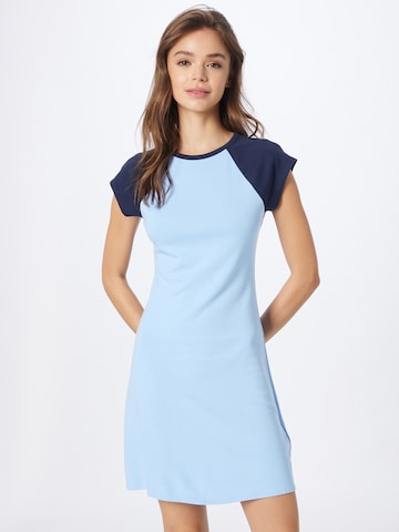 HOLLISTER - Vestido em azul: frente