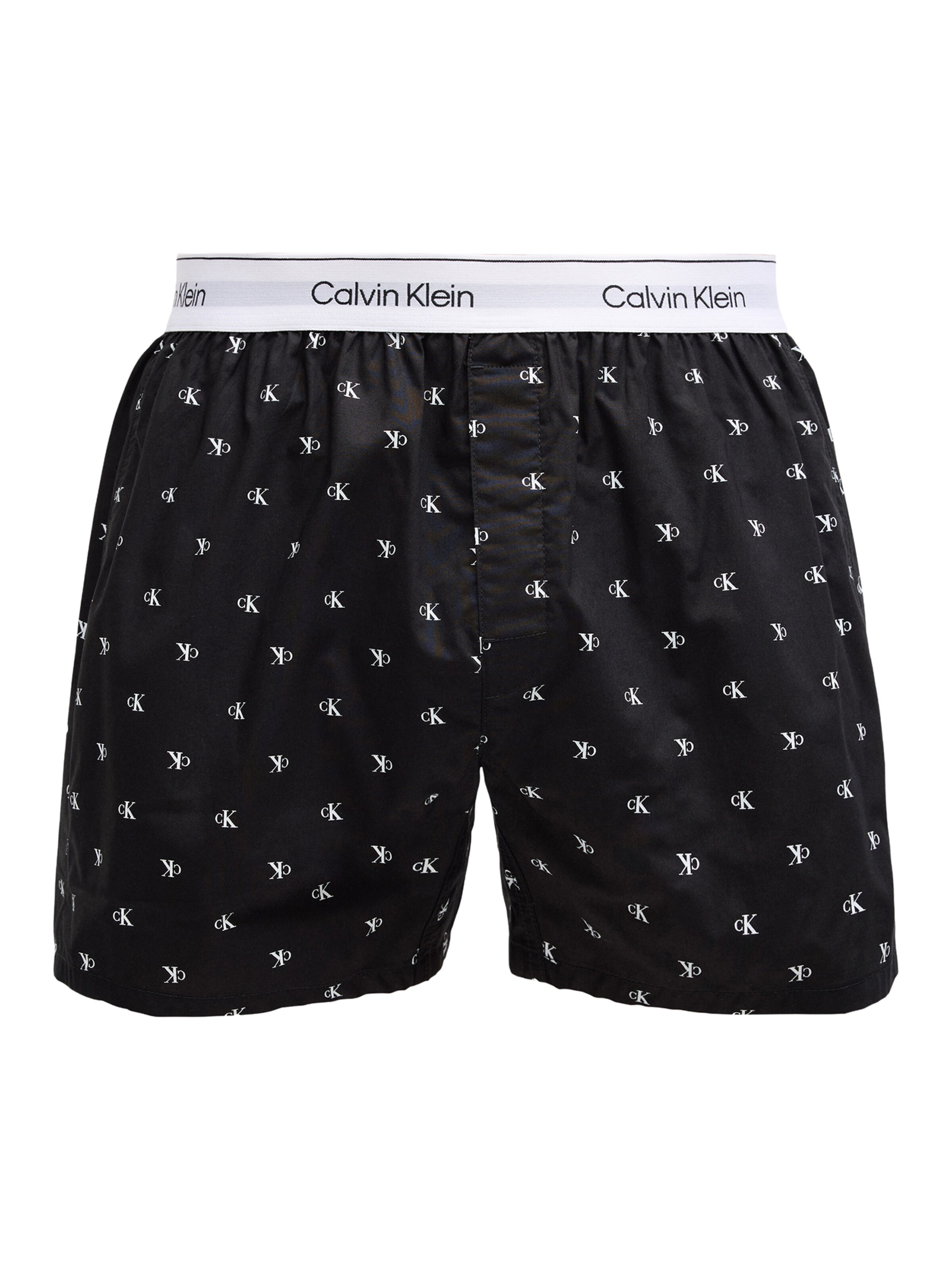 Calvin Klein Underwear Шорты Боксеры в Черный: спереди