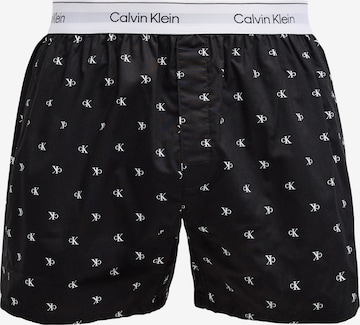Calvin Klein Underwear Шорты Боксеры в Черный: спереди