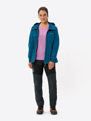 VAUDE Outdoorjas 'Neyland' in Blauw