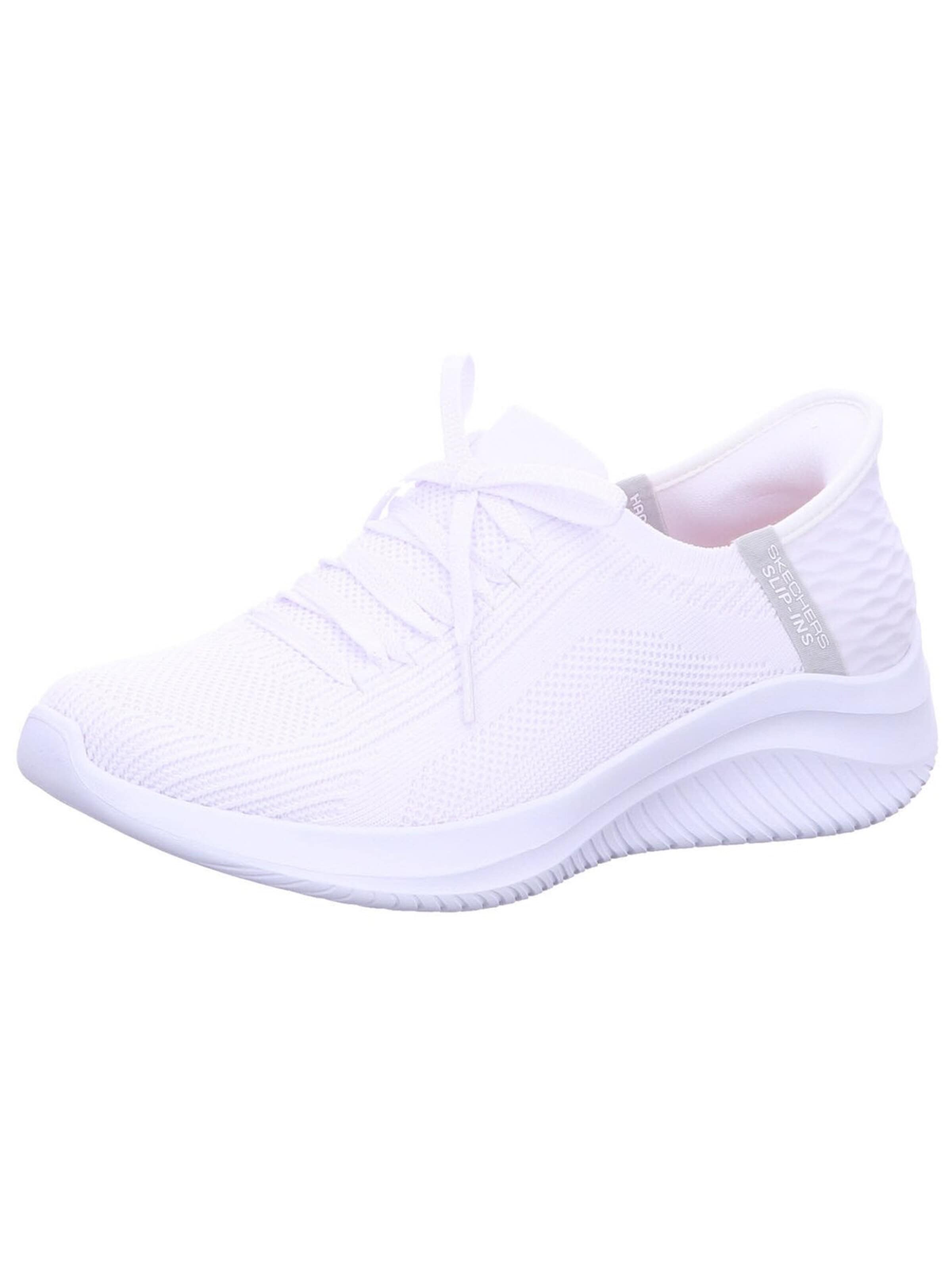 SKECHERS Slipper 'Sportlicher Slipper Damen 149710 WHT Textil in weiß'‌‌‌‌‌‌ in Weiß: Vorderseite