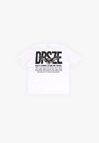 Dropsize Shirt 'Eagle' in Wit