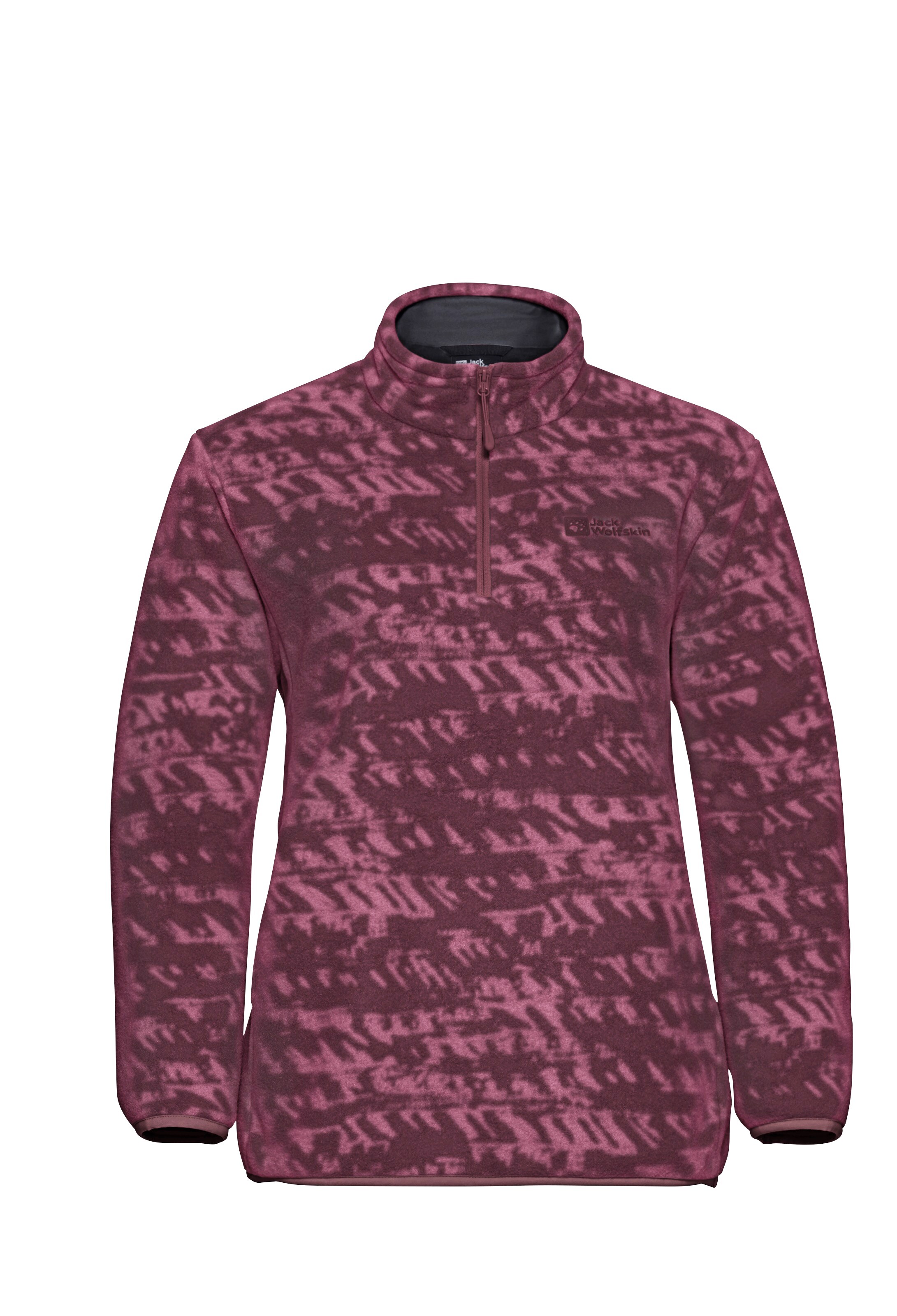 JACK WOLFSKIN Athletic Sweater in Purple: front