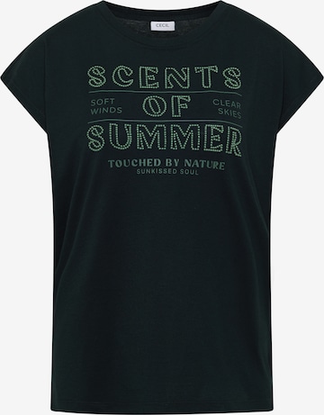 CECIL Shirt in Black: front