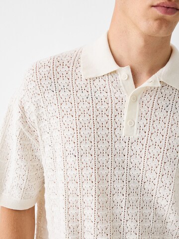 Bershka Shirt in Wit