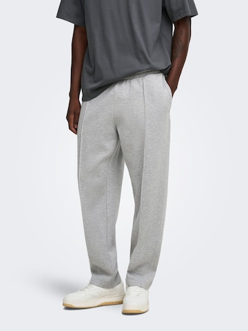 regular Pantaloni 'ONSDane' di Only & Sons in grigio: frontale