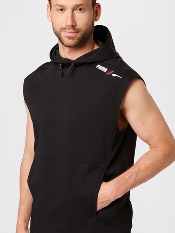 PUMA - Sweatshirt de desporto em preto