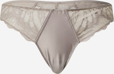 Calvin Klein Underwear String en gris, Vue avec produit