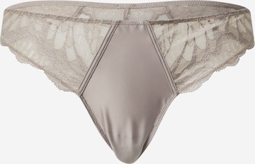 Calvin Klein Underwear String bugyik - szürke: elől