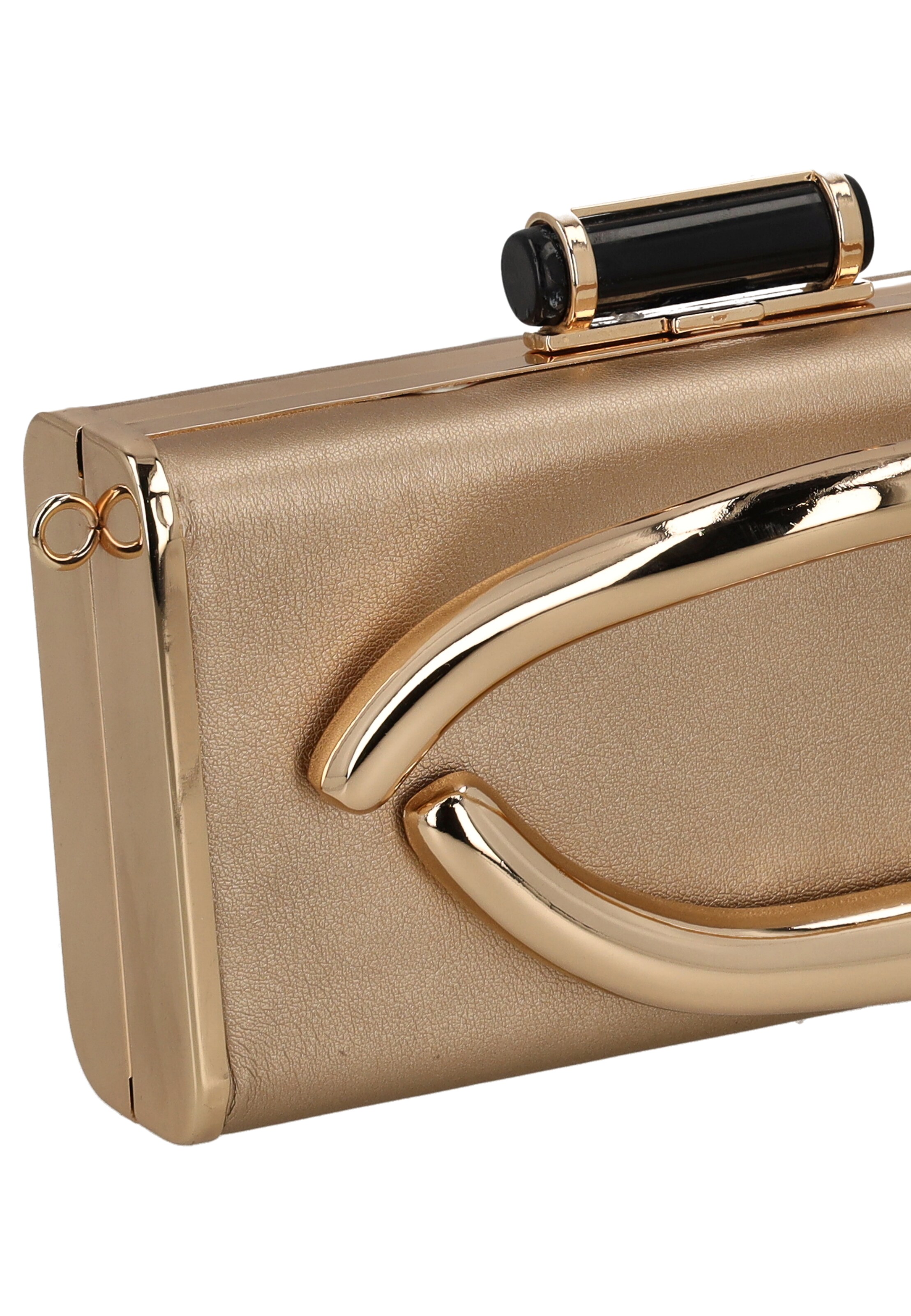 faina Clutch in Gold