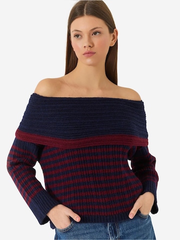 Bianco Lucci Pullover in Blau