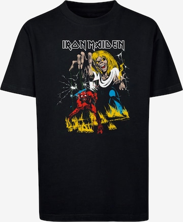 Maglietta 'Iron Maiden' di Merchcode in nero: frontale