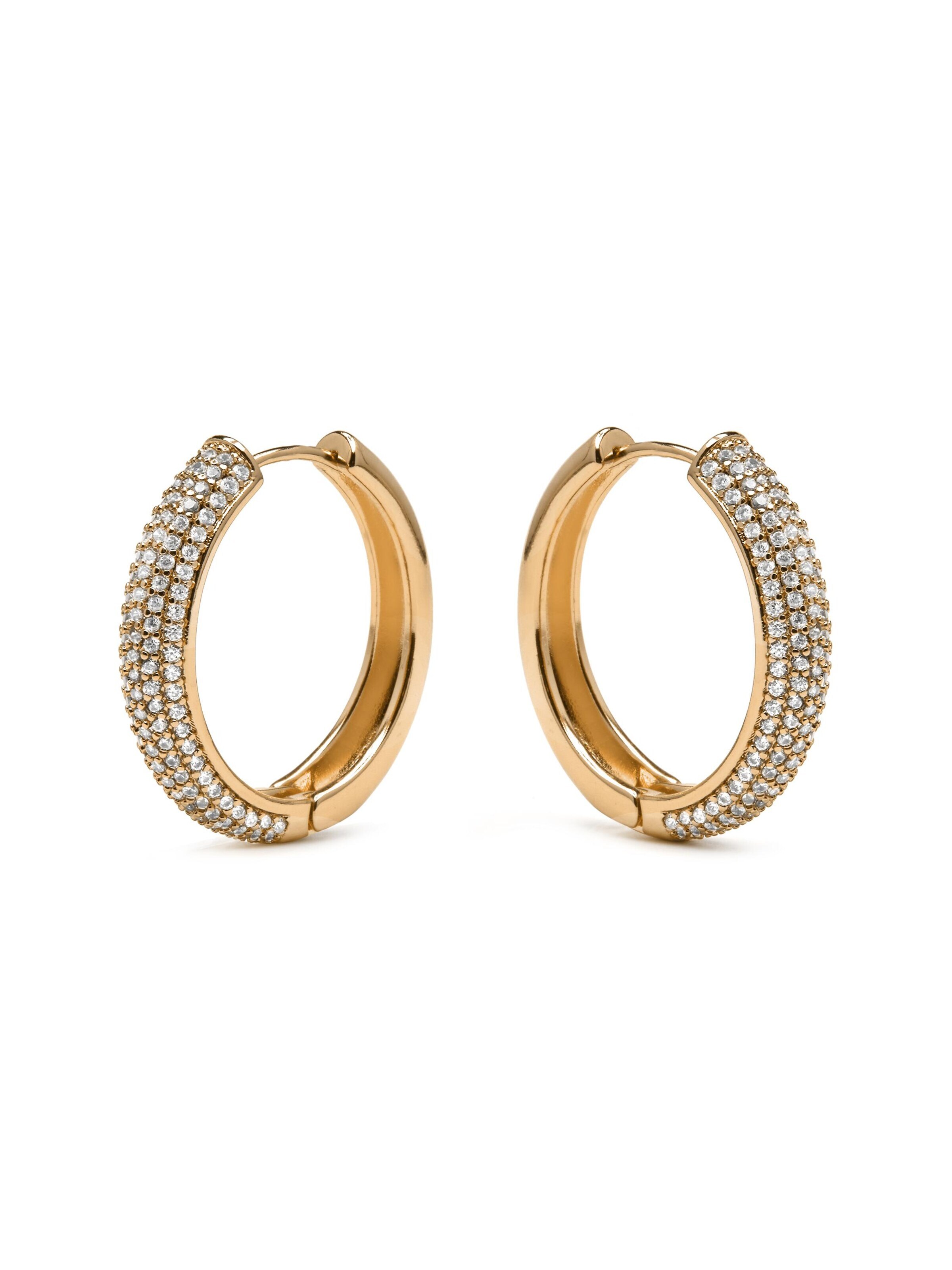Luxenter Earrings 'Mapris' in Gold