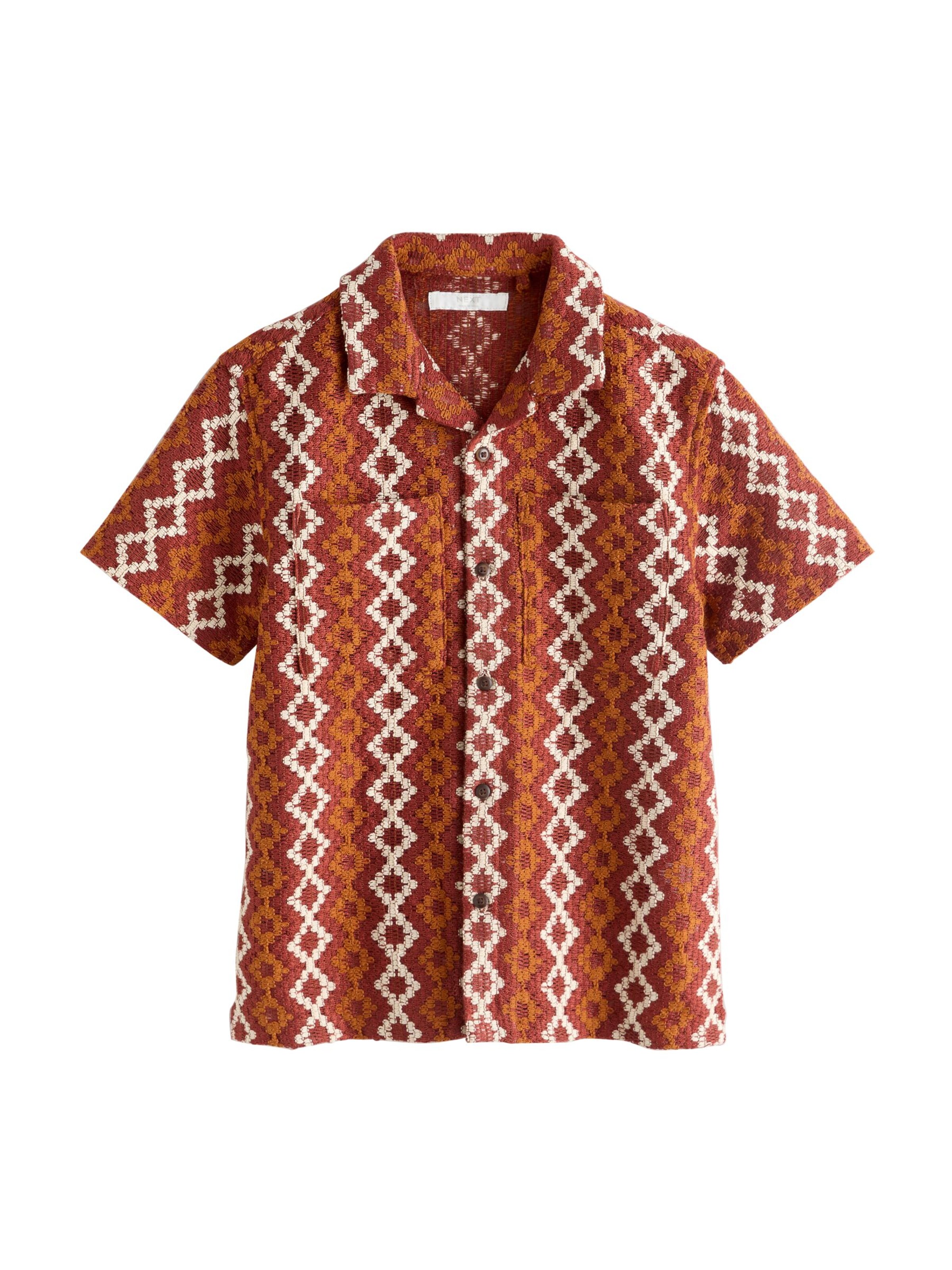 Next Gebreid vest in Bruin: voorkant