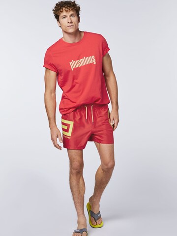 CHIEMSEE Sportbadehose in Rot