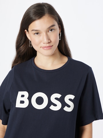 Tricou 'Etey' de la BOSS pe albastru