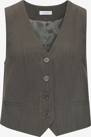 LASCANA Weste in Grün: Vorderseite