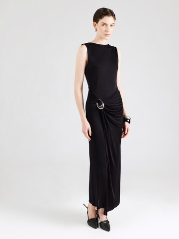 juoda HUGO Suknelė 'Nastasiel': priekis