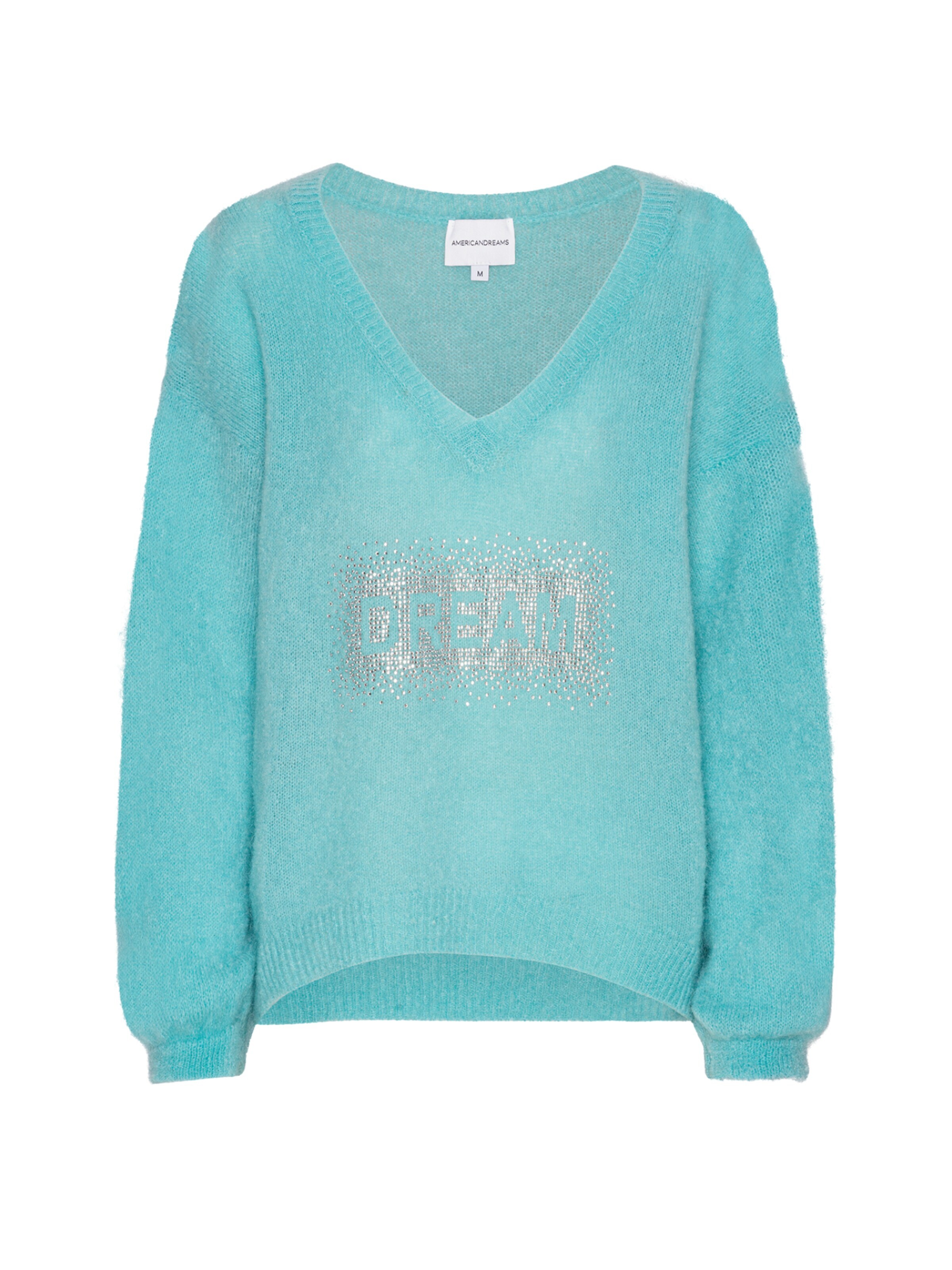 americandreams Oversized sweater 'Silja' in Blue: front