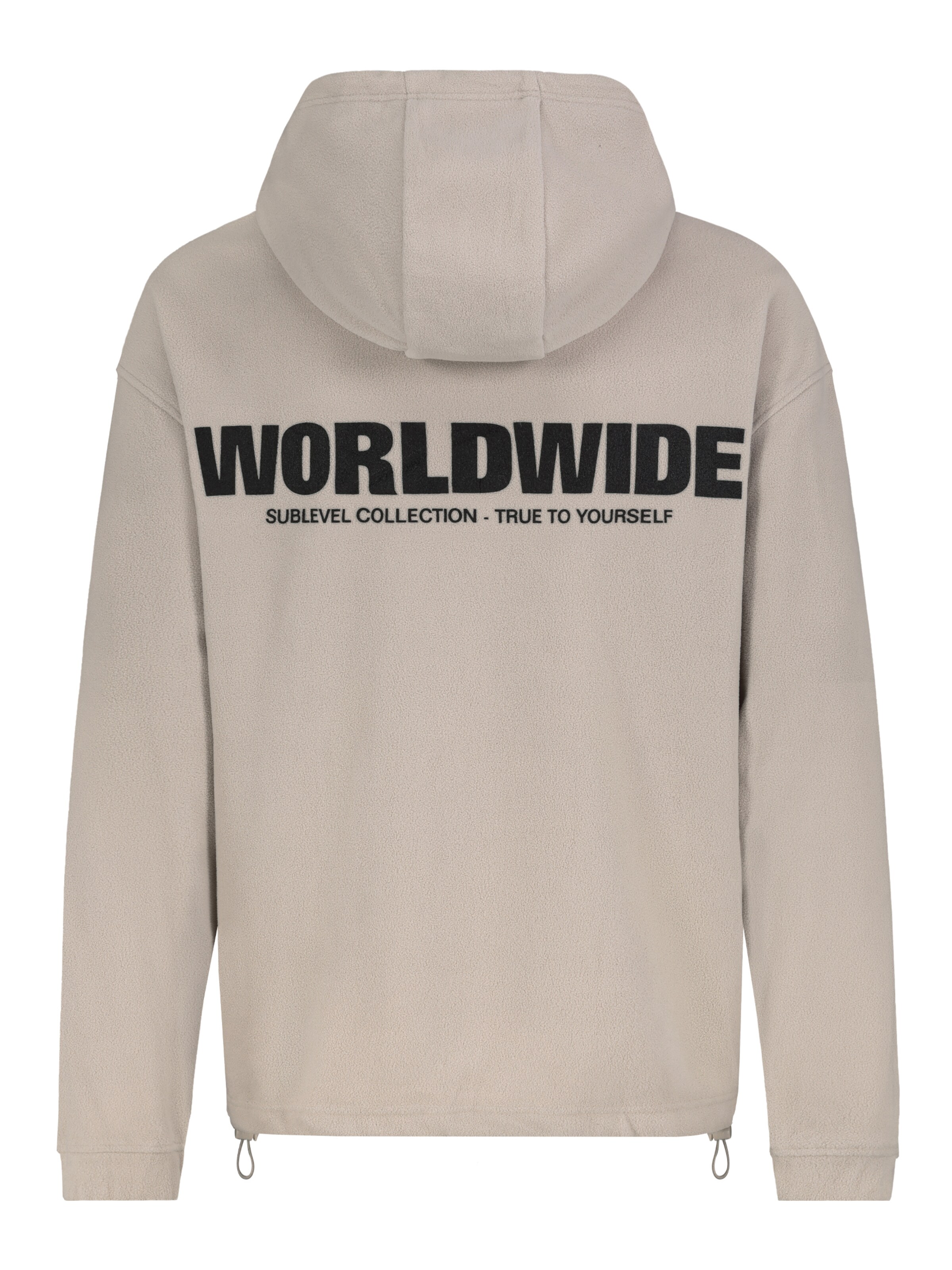 Sublevel Pullover 'Worldwide' in Beige